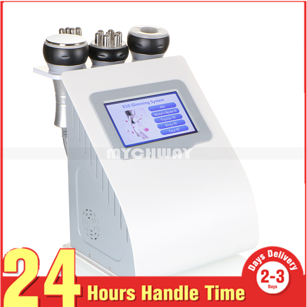 

5 in 1 3 polar RF Skin Lifting Firming Ultrasonic Shaping Cavitation Vacuum Body Shape Slimming Machine