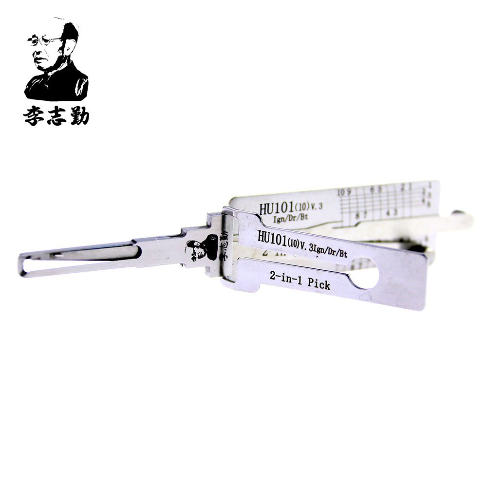 

hot sale best lishi auto tools 2in1 pick Lishi HU101 2 in 1 lock pick and decoder