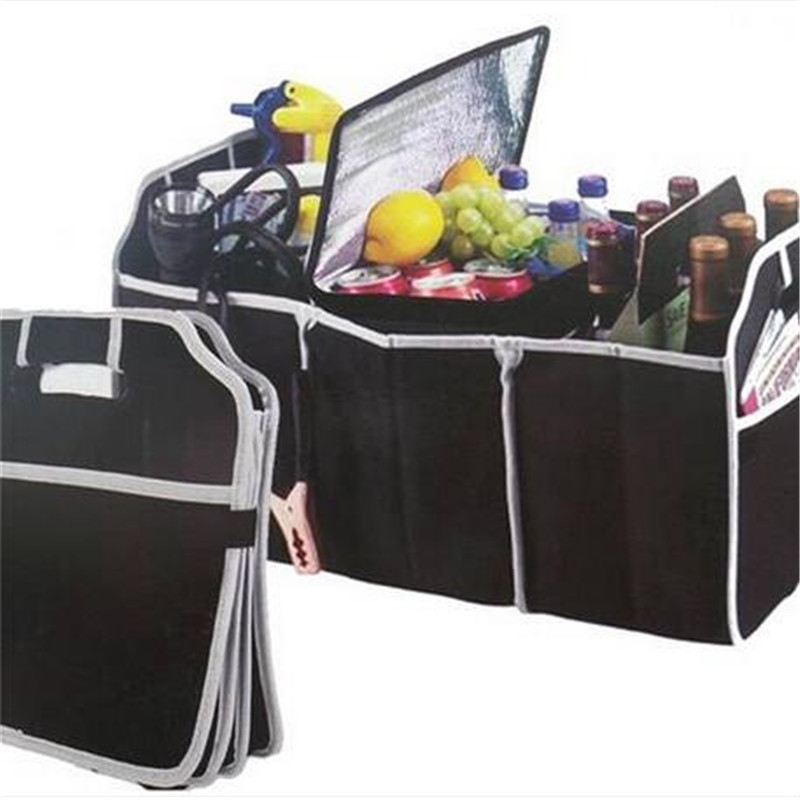 

Trunk Storage Cargo Container Groceries Organizer Fabric Box Pockets Foldable Folding Storage Bags Household storage collection
