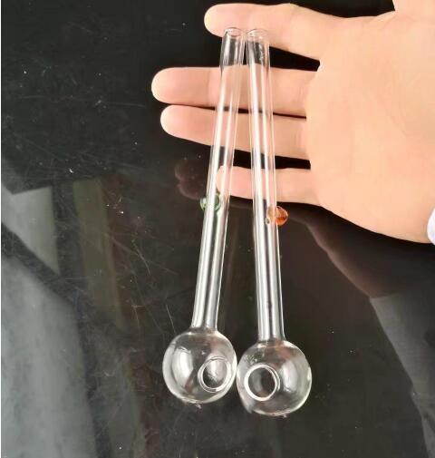 

15cm Color Fulcrum Long Burning Pot, Wholesale Bongs Oil Burner Pipes Water Pipes Glass Pipe Oil Rigs Smoking Free Shipping