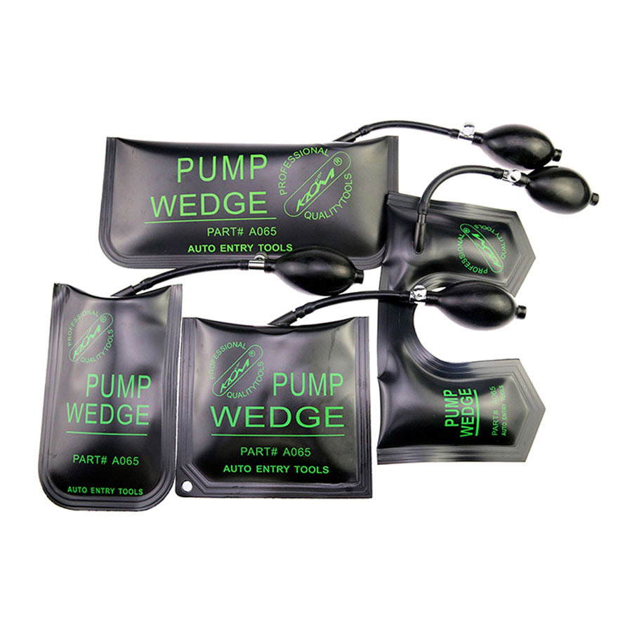 

KLOM Air Pump Wedge Vehicle Entry Tool - Professional Locksmith Air Pump Wedge for uPVC Doors, Windows & Cars