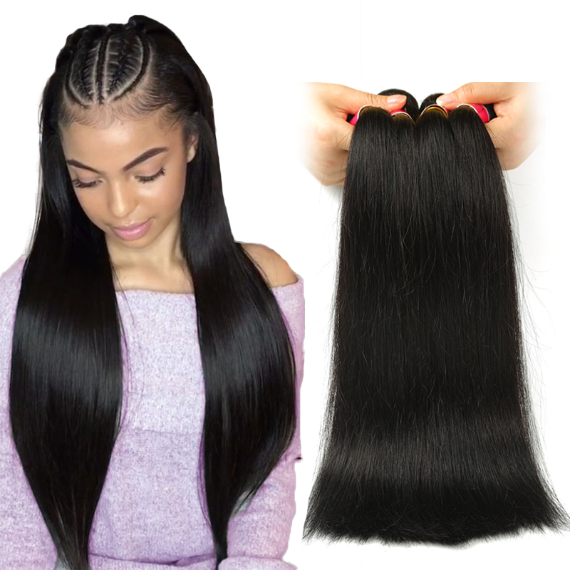 

Unprocessed Peruvian Straight Hair Bundles Peruvian Straight Virgin Human Hair Weave Natural Color Double Weft Peruvian Hair 3 Bundles