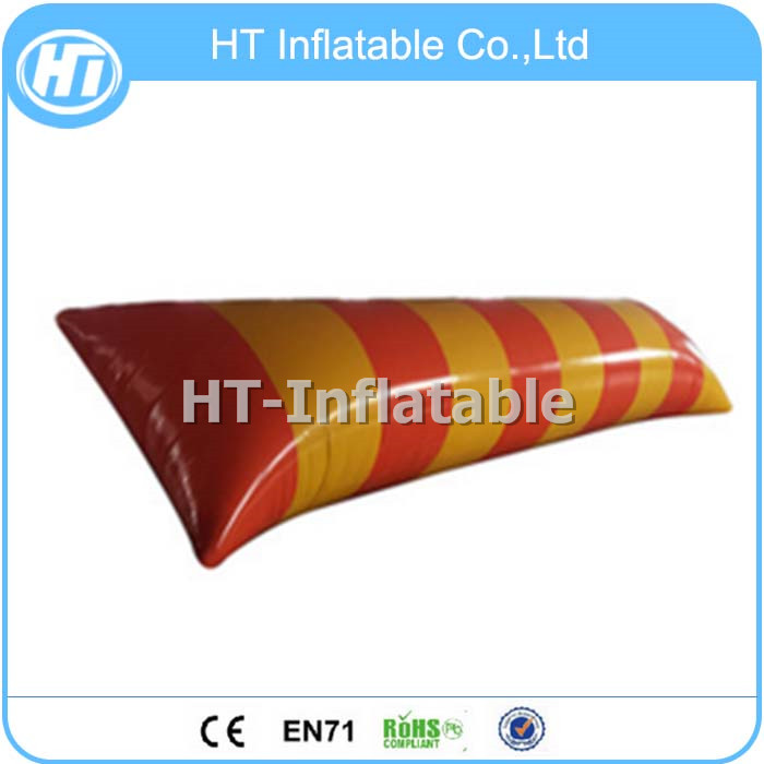 

Free Shipping 6x3m Giant Inflatable Water Blob Jumping Air Pillow Bag For Adult Free One Pump