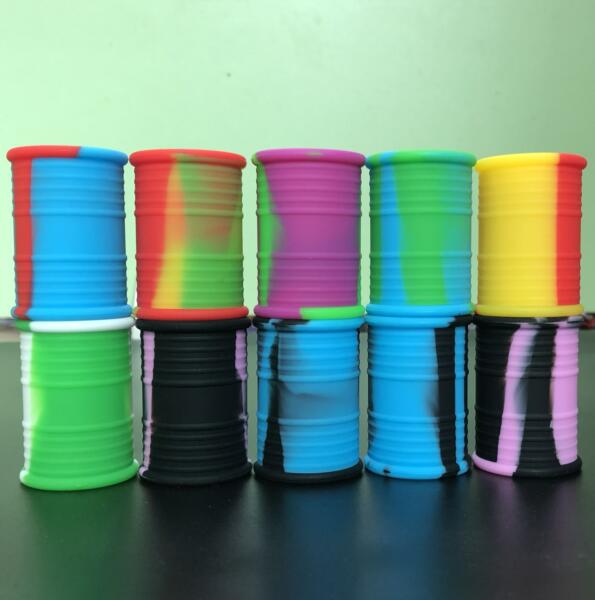 

High Quality Nonstick Wax Containers Silicone Box 11ML Container Food Grade Jars Dab Tool Storage Jar Oil Holder FDA Approved