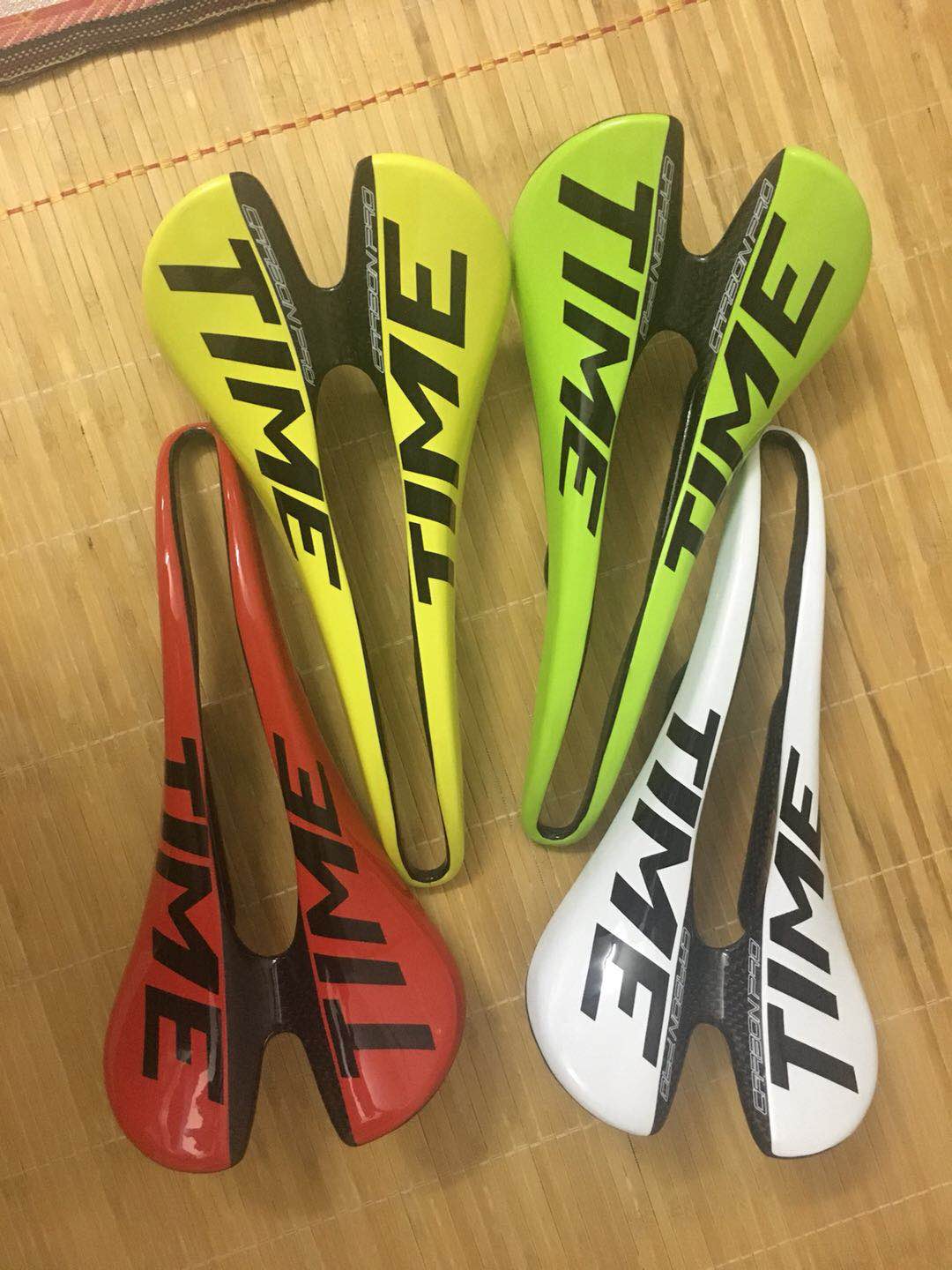 

2017 hot Full Carbon Fiber saddle Road Bicycle Seat Cushion Seat Bicycle Parts carbon saddle yellow /red/blue/green/white