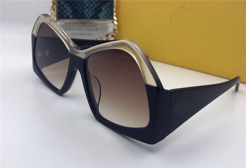 

Wholesale fashion sunglasses 0327 Stitching color irregular frame Avant-garde popular style uv400 protection women sunglasses top quality