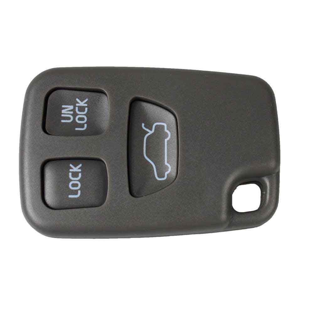 3 Buttons Replacement Keyless Remote Key Shell Case Cover Key Fob For Car 2000 Volvo V70-image-415054550