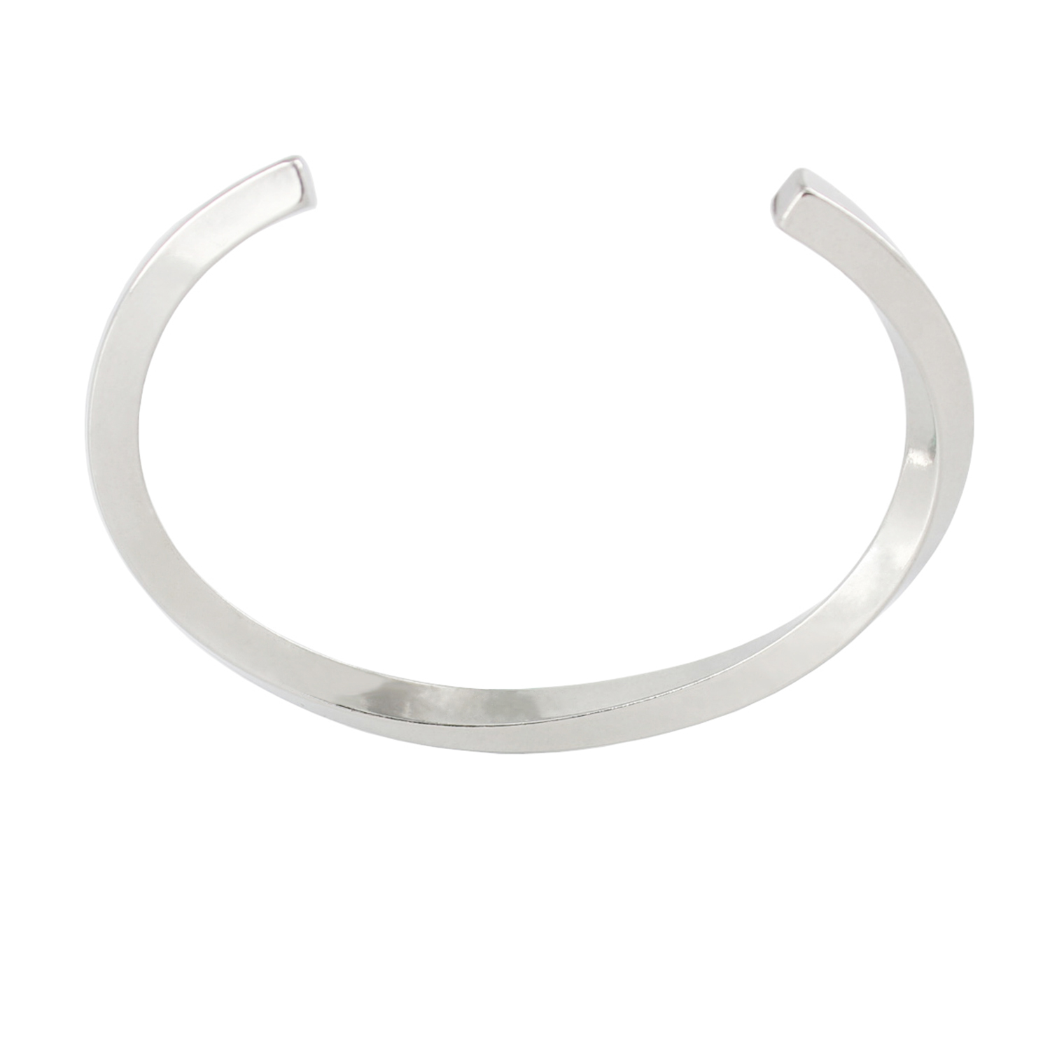 Bracelet en acier inoxydable en acier inoxydable de type spirale unique pour femmes filles amitié bracelet bijoux de mariage meilleur ami cadeau