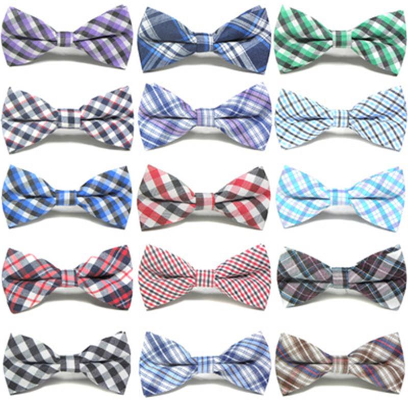 

Children's Plaid Bow Tie 100% Cotton Stripe Bow Knot Fashionable Boy's Multi Style Cute Handsome Baby Wear 5pcs/lot