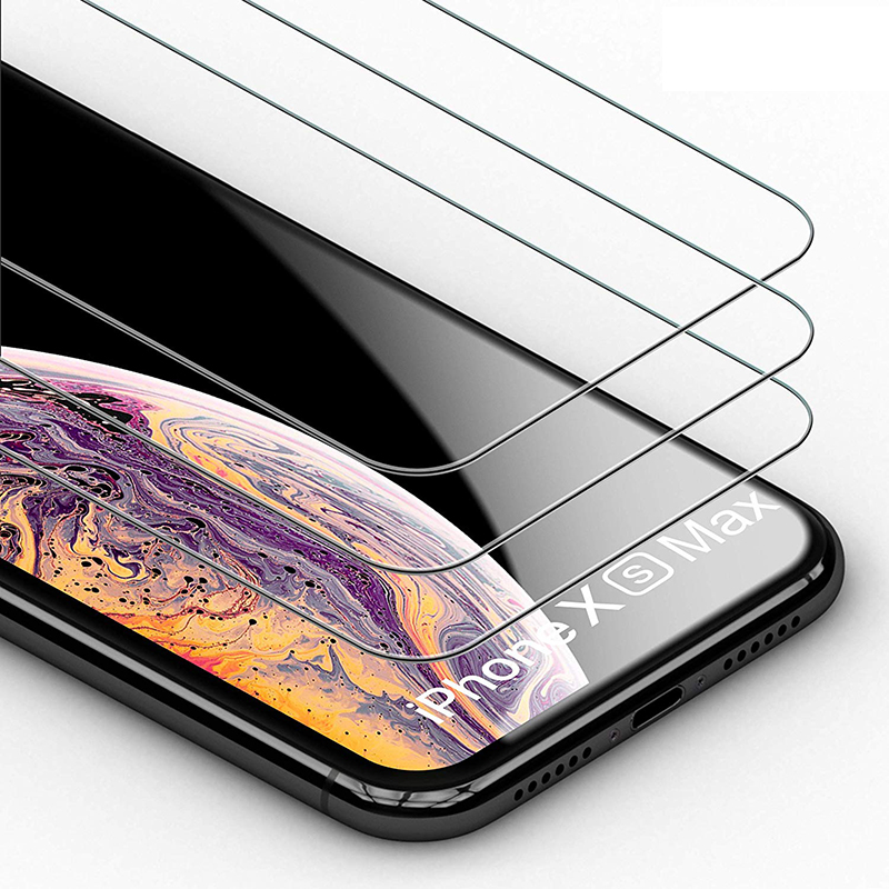 

For iPhone 12 11 mini pro max XS MAX XR X 678 Plus Samsung Premium Tempered Glass Screen Protector Huawei Mate 20
