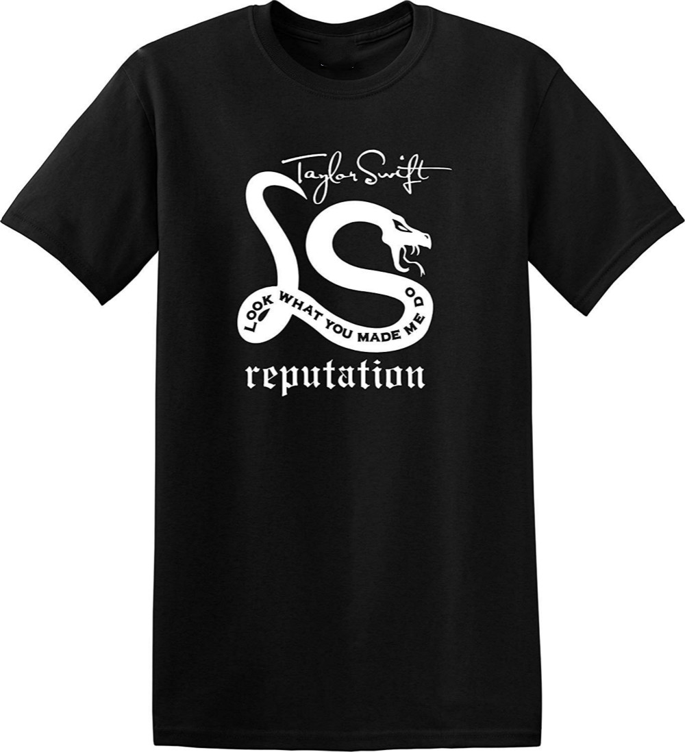 Apparel Prints Ltd Taylor Swift Look What You Made Me Do Reputation T Shirt Music Fan Merchandise Xmas Birthday Gift Idea Shirt Shirts Buy Tees From