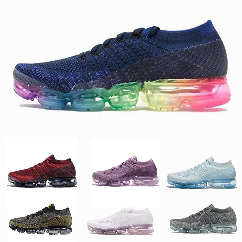 

2018 Shoes Men Women Outdoor Black White Shock Jogging Walking Hiking Sport Athletic Sneaker 36-45, White;red