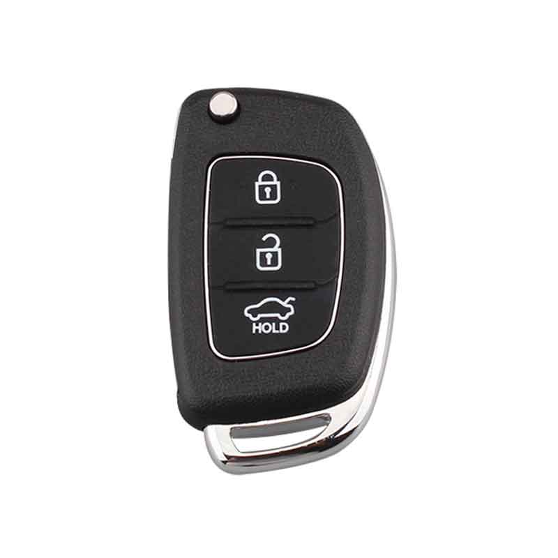 Voiture pour HYUNDAI IX35 Elantra 3 Bouton Flip Key Remote 434MHz incl to TVA 2009 ~ 2012