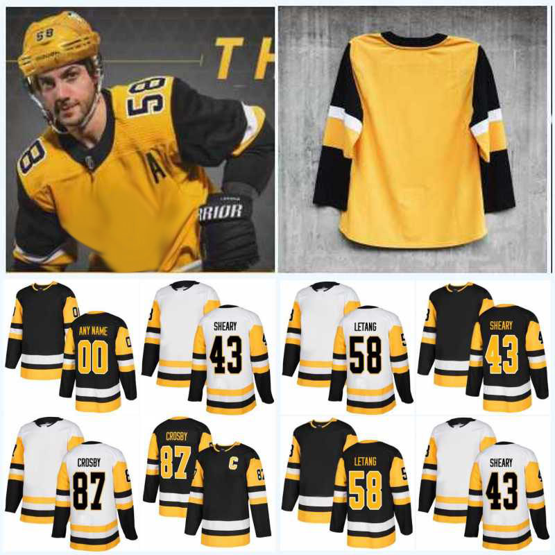 

New Season 46 Zach Aston-Reese 53 Teddy Blueger 19 Derick Brassard 87 Sidney Crosby 7 Matt Cullen 39 Jean-Sebastien Dea Hockey Jerseys, Women white