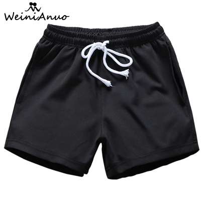 

WEINIANUO Summer Hot Shorts Men Fashion High Quality Bottom Short Male Breathable Solid Colors Beach Shorts Men's Short Male 324