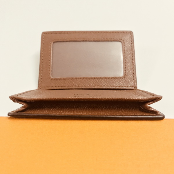 

M58117 Designer Luxury Business Card Holder Transport Card Holder Brown Mono Gran Canvas White Checkered Canvas Free Shipping Good Quality