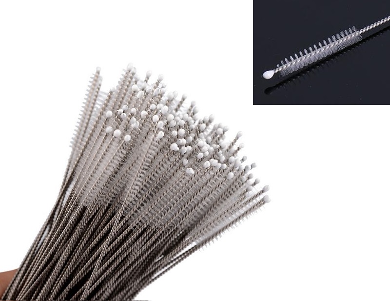 

170*6mm Pipe Cleaners Nylon Straw Cleaners cleaning Brush for Drinking pipe stainless steel pipe cleaner 100Pcs/lot opp packing