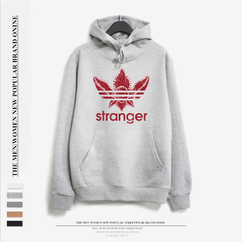 Mode Stranger Things Imprimer Sweats À Capuche Sweats Hommes Femmes Hip Hop Hoodies Pull Streetwear En Molleton Veste À Capuche