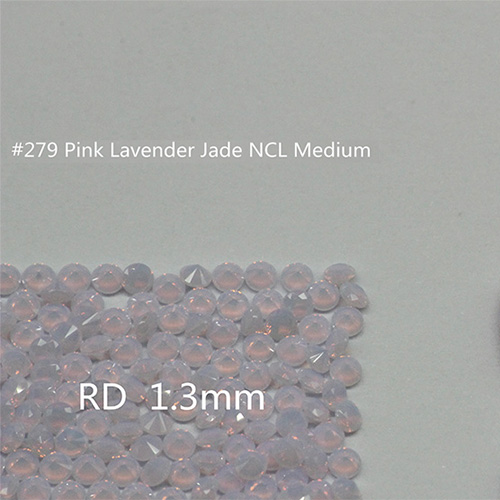 

Pink Color Nanogem Crystal 2.75mm Round Top Quality Thermostable Synthetic Loose Gemstone For Jewellery 1000pcs Per Color A Lot