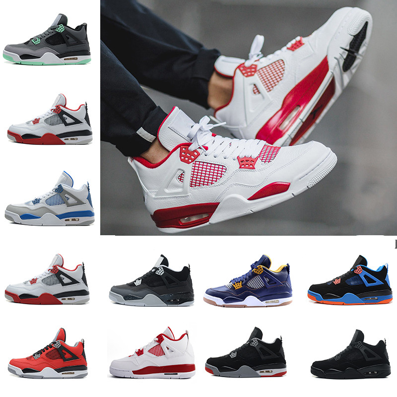 

017 Cheap New Shoes 4 Pure Money White Metallic Silver Mens Basketball Men Sports Sneakers trainers High Quality Size 41-47 US 8-13, #01