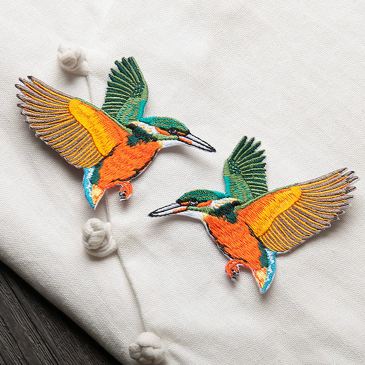 Colibrí Pájaros deja bastante Confección Ancho 100/% Tela De Algodón Acolchado