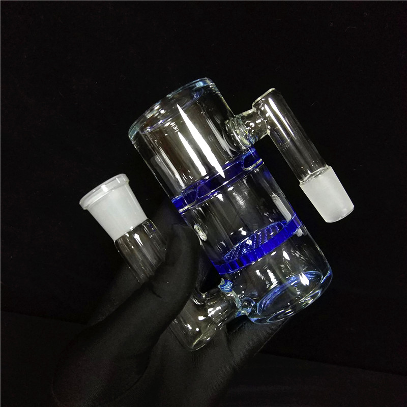 

Double Ash Catchers Percolator 18mm Male to Female For Water Bongs bb