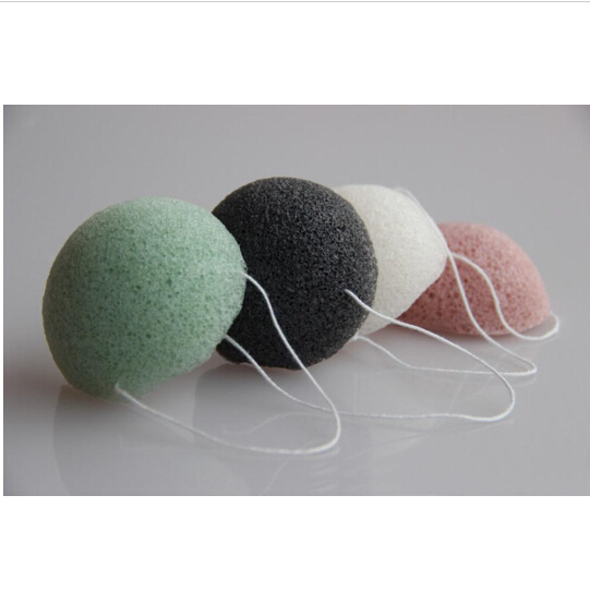 

Wash Natural Active Plant Konjac Cleansing Cotton Bamboo Charcoal Facial Puff Face Wash Cleaning Flapping Amorphophallus Konjac We