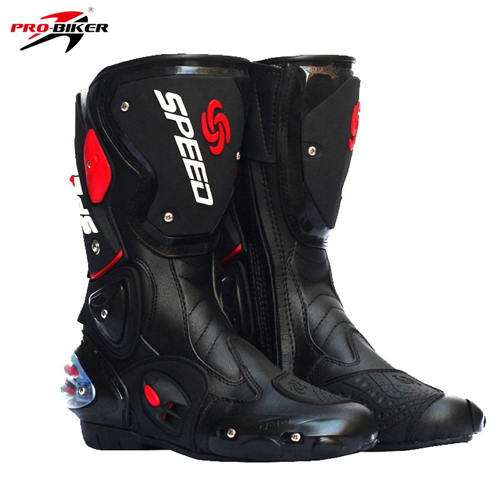 Botas De Moto Cuatro Estaciones Anti-ca/ída Botas De Viaje Moto Impermeable Zapatos De Moto Antideslizante Botas De Motocross