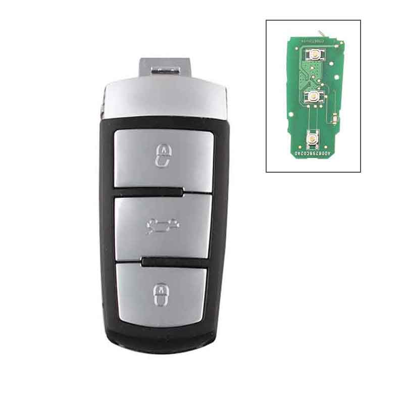 3Button Smart Car Key for VW Volkswagen Magotan Passat CC 2005 2006 2007 2008 2009 2010 433Mhz 3C0 959 752BA-image-408490172