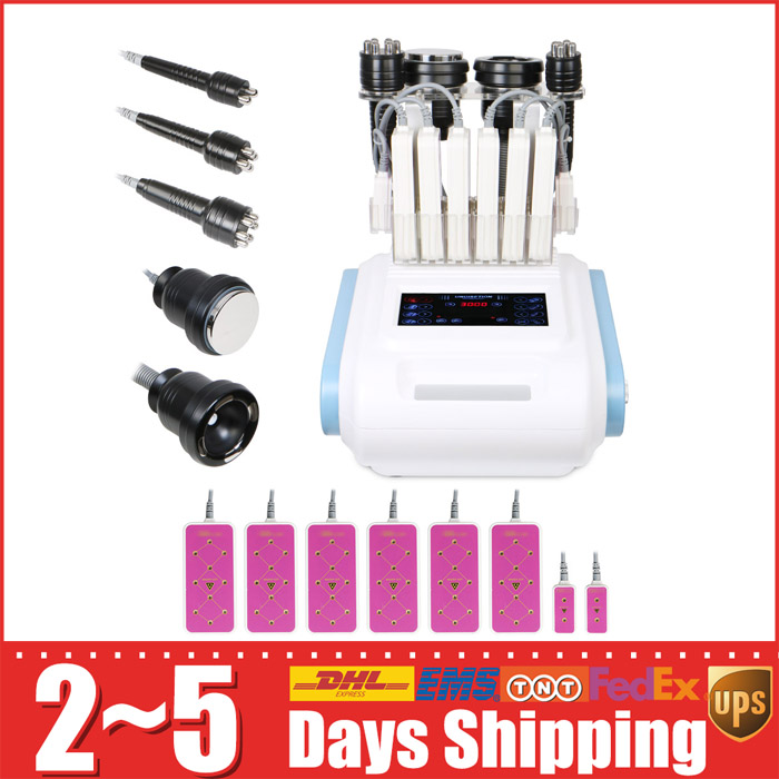 

8 Pads LLLT Laser Cavitation 2.0 Weight Loss Fat Burning Removal Beauty Machine with 12 Big+4 Small Pads