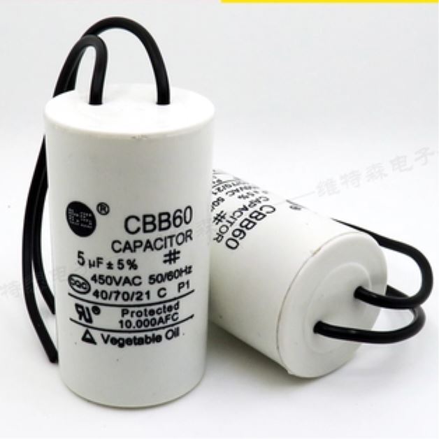

450VAC CBB60 capacitor 4/5/6/8/10/12/15/16/18/20uF for washing machine and water pump motors