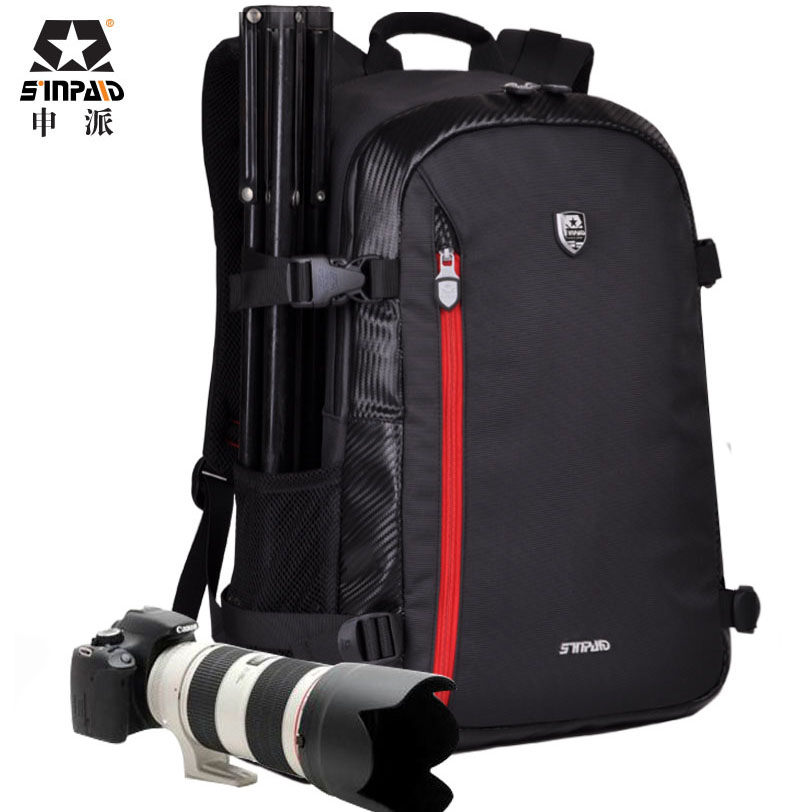 

Camera Bags, Cases & Straps Large DSLR Bag Backpack Shoulder-Camera Case for Digital