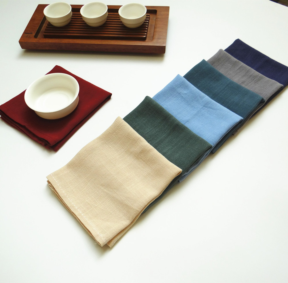 

12pcs Dinner Napkin 30*40cm Tea Towel Table Napkins for Thanksgiving, Christmas,Dinner Parties, Weddings, Home Use Good Water absorbability