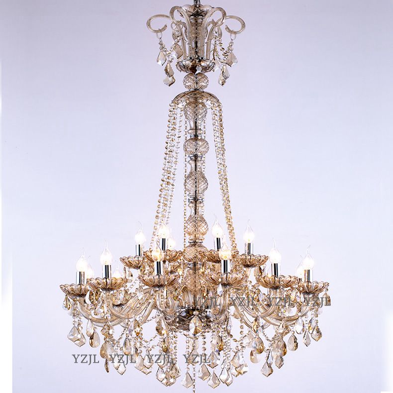 

Staircase crystal chandelier Dining Room Loft hotel Project Villa Duplex building Revolving Modern crystal chandelier light chandelier