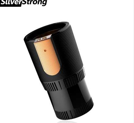 

SilverStrong Smart Car Cooling Heating Cup Holder Auto Cup Drink Holder Cooling Beverage Cans for Camping Travel Driving