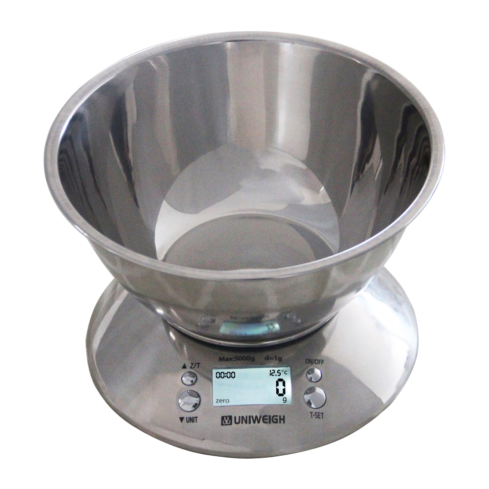 

5kg*1g Kitchen Scale Electronic Banlanca Digital Scale Bowl LCD Tea Food Diet Weight Machine Postal Weighing Measure Tool Libra