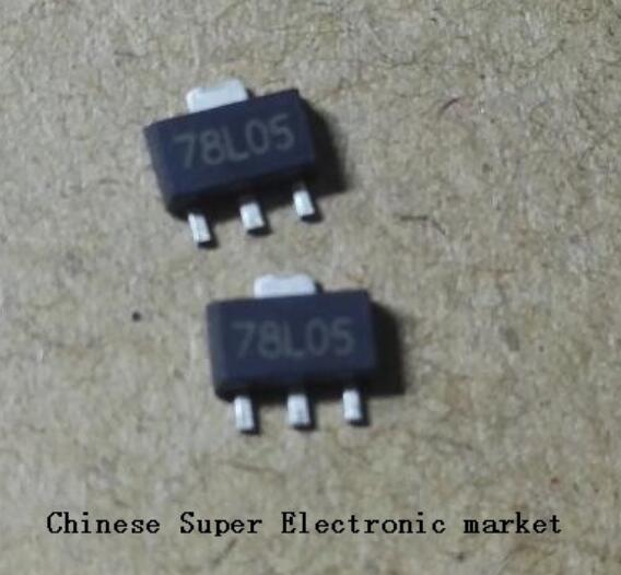

50PCS 78L05 SOT89