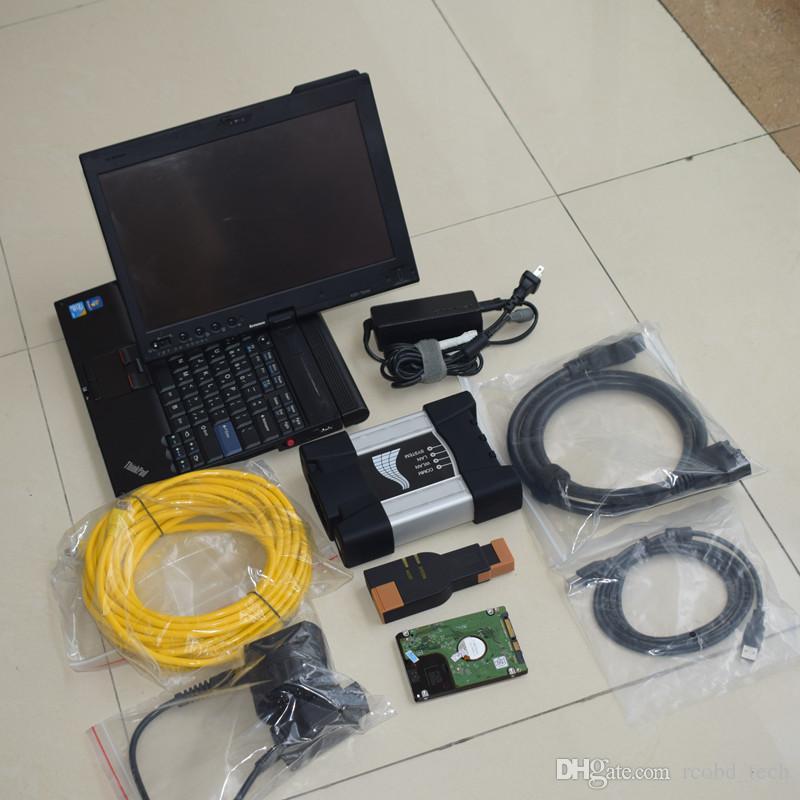 

for bmw icom next diagnose tool with hdd 1000gb expert mode laptop x200t touch screen software ready to use