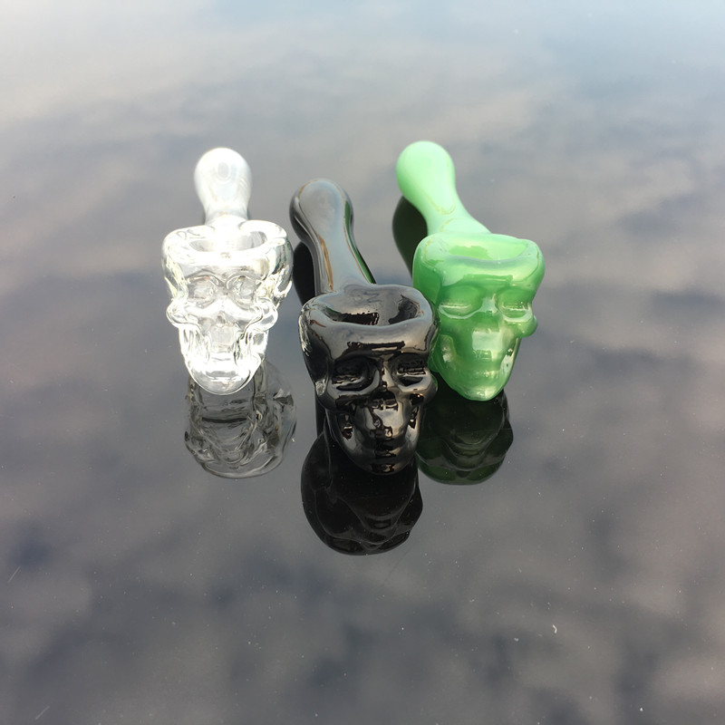 

Wholesale Glass Spoon Pipes glass pipe for smoking water pipes different colors 3.93" fast shipping