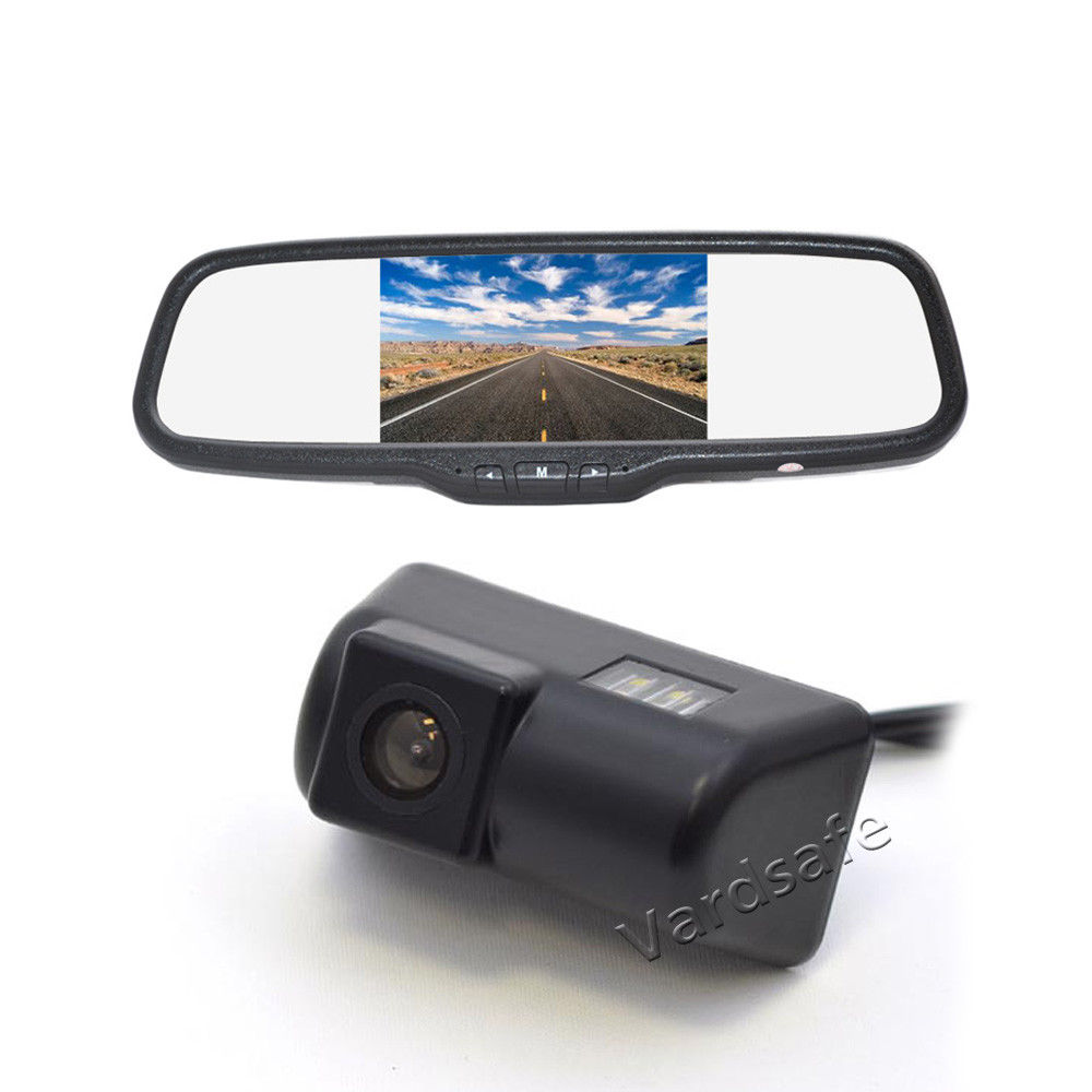 Vardsafe OE580 | Caméra de recul pour voiture, moniteur de rétroviseur pour Ford Transit Connect