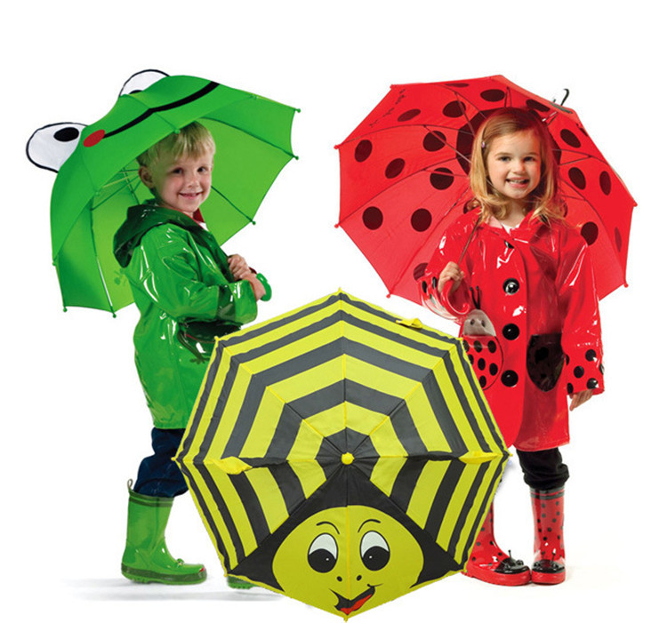Ombrello Bambini Animale Design Bambini Ombrello Ragazzi Ragazze Regalo Divertente Alta Qualità NUOVA