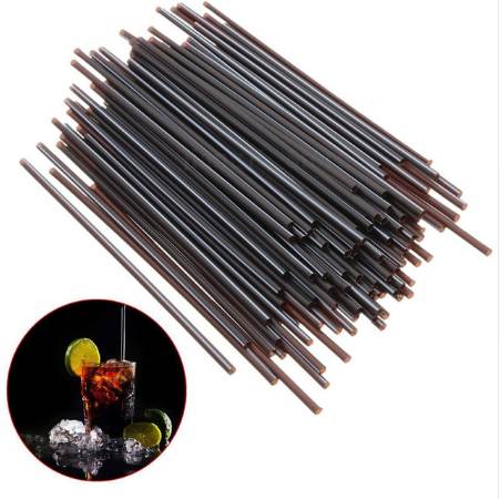 

Mayitr 100Pcs/lot Plastic Mini Cocktail Straws DIY Party Straw 3mm Drinking Straw For Celebration Drink Decor Drink Tools