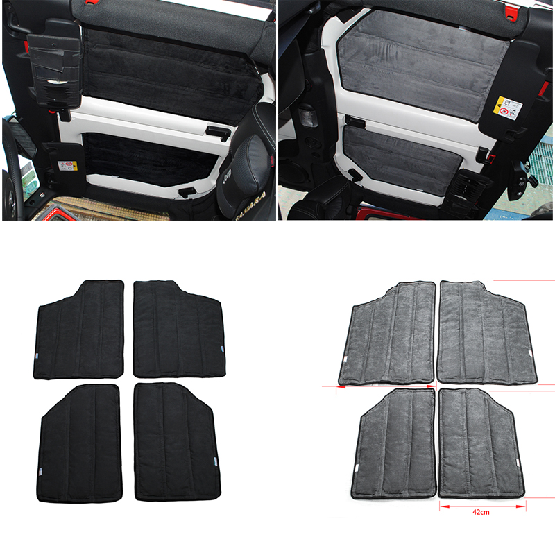

Car Roof Insulated Dissipation Cotton 2 Doors Fit For Jeep Wrangler 2012-2016 Hot Sales Interior Accessories