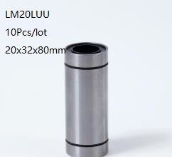 2pcs LM8LUU 8mm Long Linear Ball Bearing Bush Bushing 8x15x45mm 3D Printer