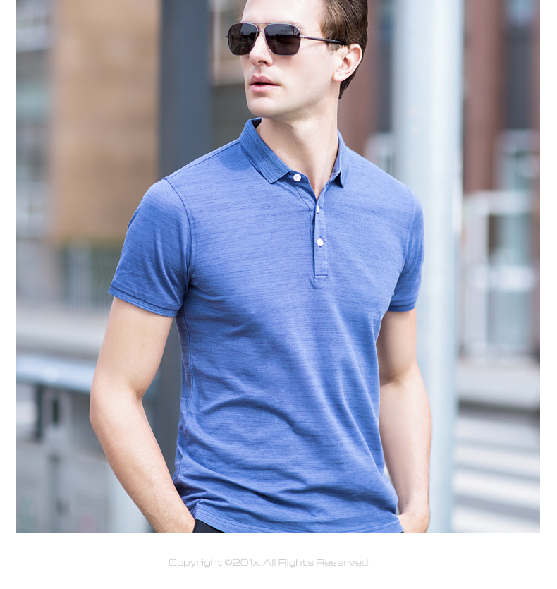 smart casual men polo shirt