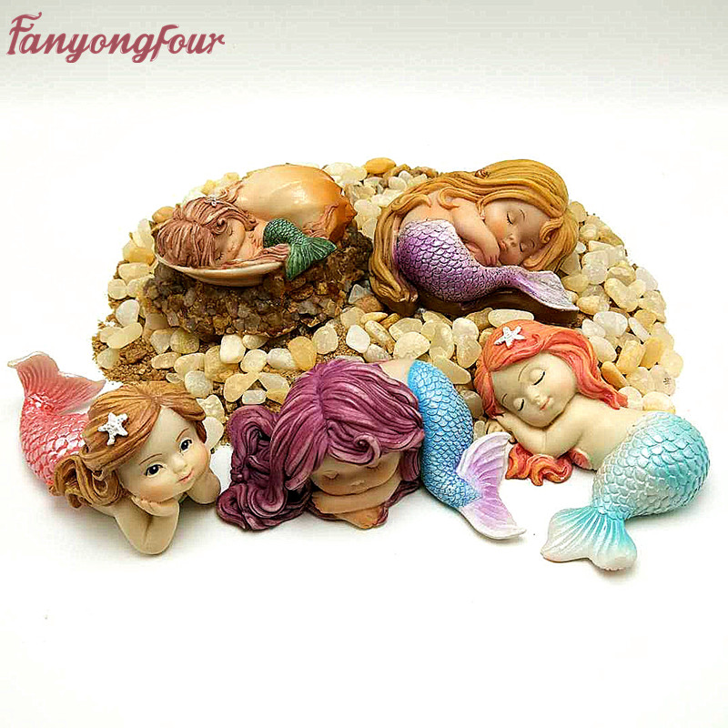 Moules de silicone 3D Moules de gâteaux Sugar Mortier Mortier Chocolate Candy Cake Decoration Tools
