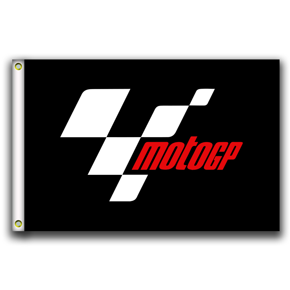 

[Good Flag]MotoGP Flags 3X5FT 150X90CM 100% Polyester,Canvas Head with Metal Grommet,Used Indoors or Outdoors