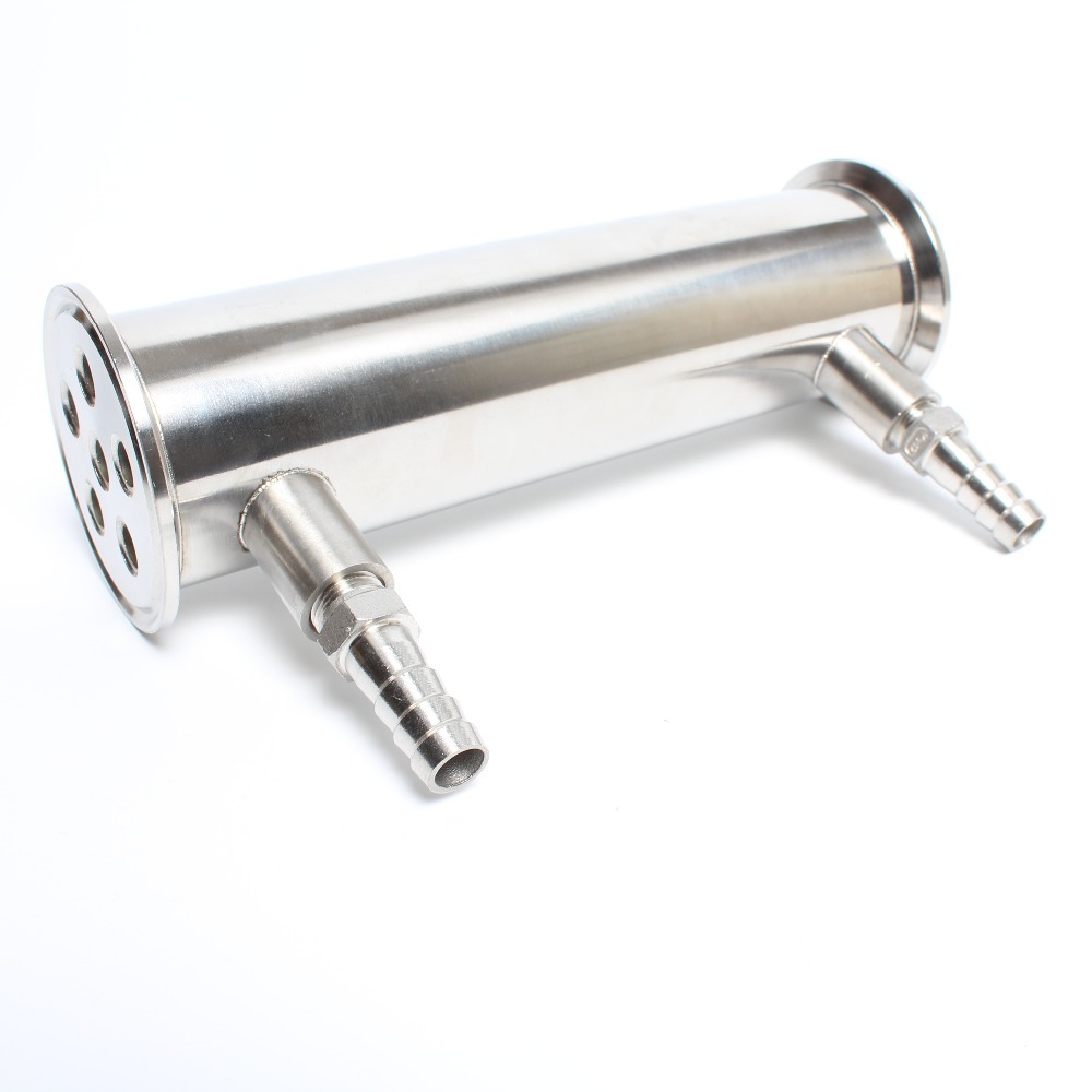 2 OD64 Dephlegmator/ Condenser/ Reflux Length 450mm, 6pipes ID8mm