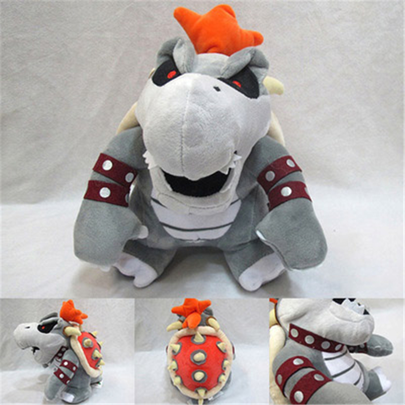 Kid Toys Plush Stuffed Animals Super Mario Bone Kubah Dragon Koopa Broswer Toy Children Cartoon Soft Dolls For Kids Baby Toy 25cm-image-409648442