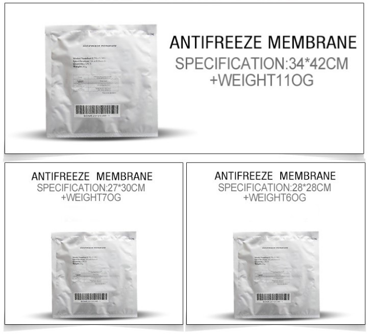 

slimming machine 3size Antifreeze Membrane Antifreezing Anti-freezing Membrane pad for cold weight loss cryo therapy